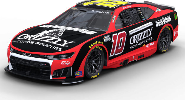 Visit Grizzly Nicotine Pouches to sponsor Ty Dillon & AJ Allmendinger page