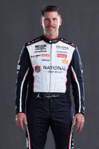 CHARLOTTE, NORTH CAROLINA - JANUARY 21: Denny Hamlin poses for a photo during NASCAR Production days at Charlotte Convention Center on January 21, 2026 in Charlotte, North Carolina. (Photo by Jonathan Bachman/Getty Images) | Getty Images