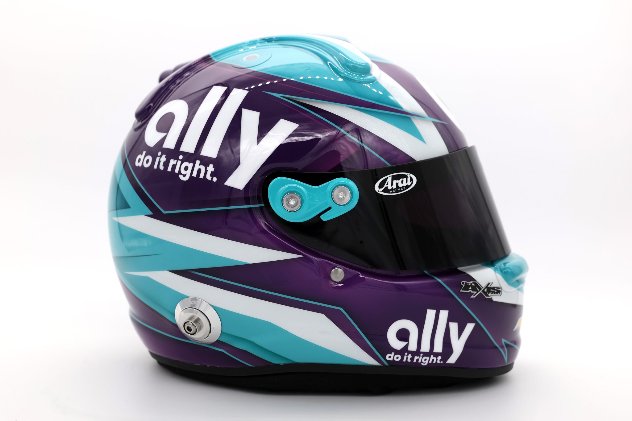 CHARLOTTE, NORTH CAROLINA - JANUARY 21: A detail view of the helmet worn by Alex Bowman during at Charlotte Convention Center on January 22, 2026 in Charlotte, North Carolina. (Photo by David Jensen/Getty Images) | Getty Images