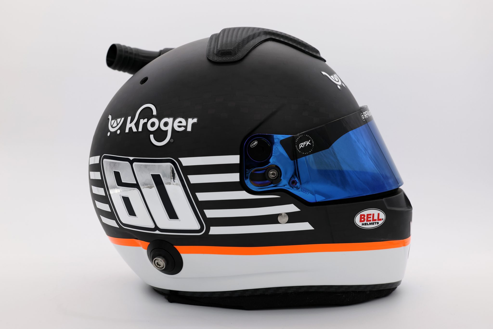 CHARLOTTE, NORTH CAROLINA - JANUARY 21: A detail view of the helmet worn by Ryan Preece during at Charlotte Convention Center on January 22, 2026 in Charlotte, North Carolina. (Photo by David Jensen/Getty Images) | Getty Images