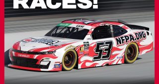 National Fire Protection Association partnering with Joey Gase Motorsports for select races in 2026
