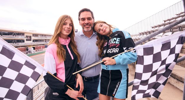 Visit NASCAR and Justice shift into high gear with new collaboration page
