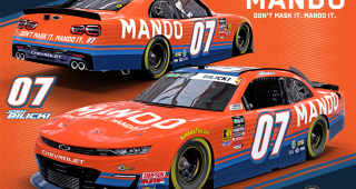 Mando Deodorant sponsoring Josh Bilicki throughout 2026 O'Reilly season