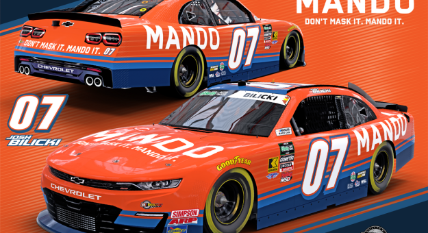 Visit Mando Deodorant sponsoring Josh Bilicki throughout 2026 O’Reilly season page