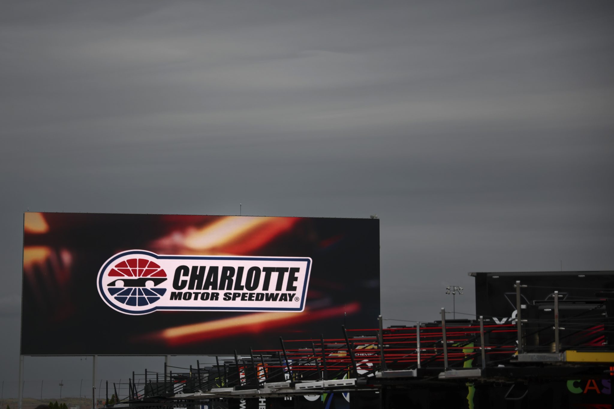 CONCORD, NORTH CAROLINA - OCTOBER 10: A general view of the garage area prior to practice for the NASCAR Cup Series Bank of America 400 at Charlotte Motor Speedway on October 10, 2026 in Concord, North Carolina. (Photo by Jared C. Tilton/Getty Images) | Getty Images