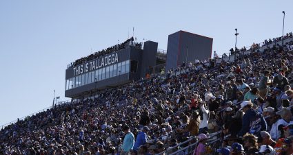 TALLADEGA, ALABAMA - OCTOBER 25: Fans look on during the NASCAR Cup Series YellaWood 500 at Talladega Superspeedway on October 25, 2026 in Talladega, Alabama. (Photo by Sean Gardner/Getty Images) | Getty Images