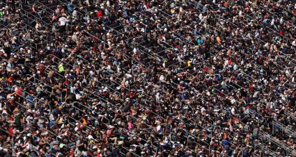 TALLADEGA, ALABAMA - OCTOBER 25: A general view of of the grandstands during the NASCAR Cup Series YellaWood 500 at Talladega Superspeedway on October 25, 2026 in Talladega, Alabama. (Photo by Scott Taetsch/Getty Images) | Getty Images