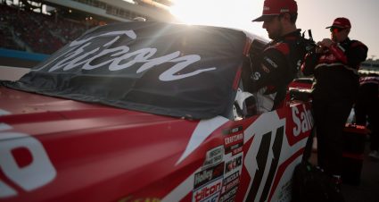 AVONDALE, ARIZONA - OCTOBER 16: Kaden Honeycutt, driver of the #11 Safelite Toyota, enters his truck for the NASCAR Craftsman Truck Series Zero Carbon Bioethanol 150 Powered by POET at Phoenix Raceway on October 16, 2026 in Avondale, Arizona. (Photo by Chris Graythen/Getty Images) | Getty Images