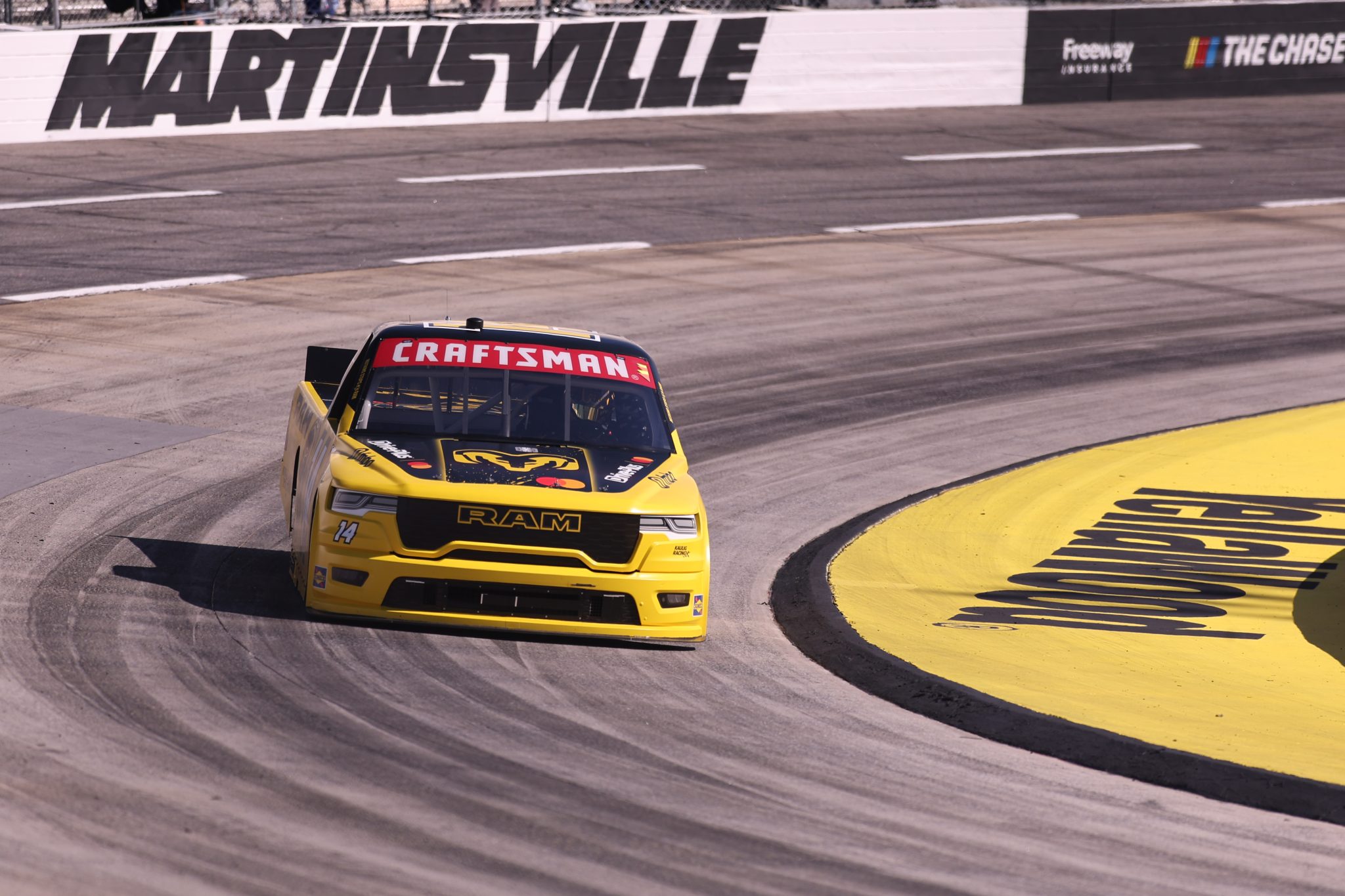 MARTINSVILLE, VIRGINIA - OCTOBER 30: Mini Tyrrell, driver of the #14 RAM RAM, practices for the NASCAR Craftsman Truck Series Black's Tire 200 presented by Down East Heating & Air Conditioning at Martinsville Speedway on October 30, 2026 in Martinsville, Virginia. (Photo by David Jensen/Getty Images) | Getty Images