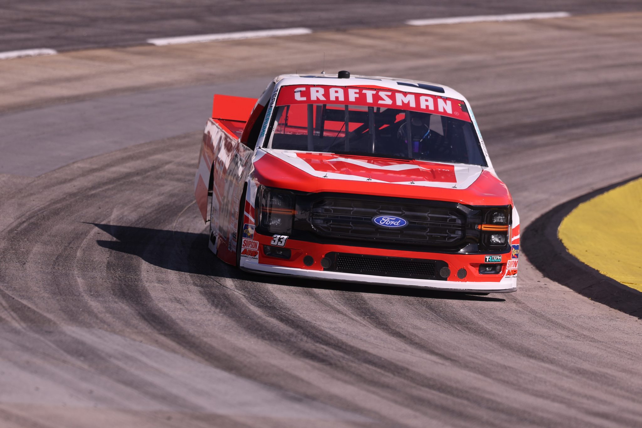 MARTINSVILLE, VIRGINIA - OCTOBER 30: Frankie Muniz, driver of the #33 Vyper Ford, practices for the NASCAR Craftsman Truck Series Black's Tire 200 presented by Down East Heating & Air Conditioning at Martinsville Speedway on October 30, 2026 in Martinsville, Virginia. (Photo by David Jensen/Getty Images) | Getty Images
