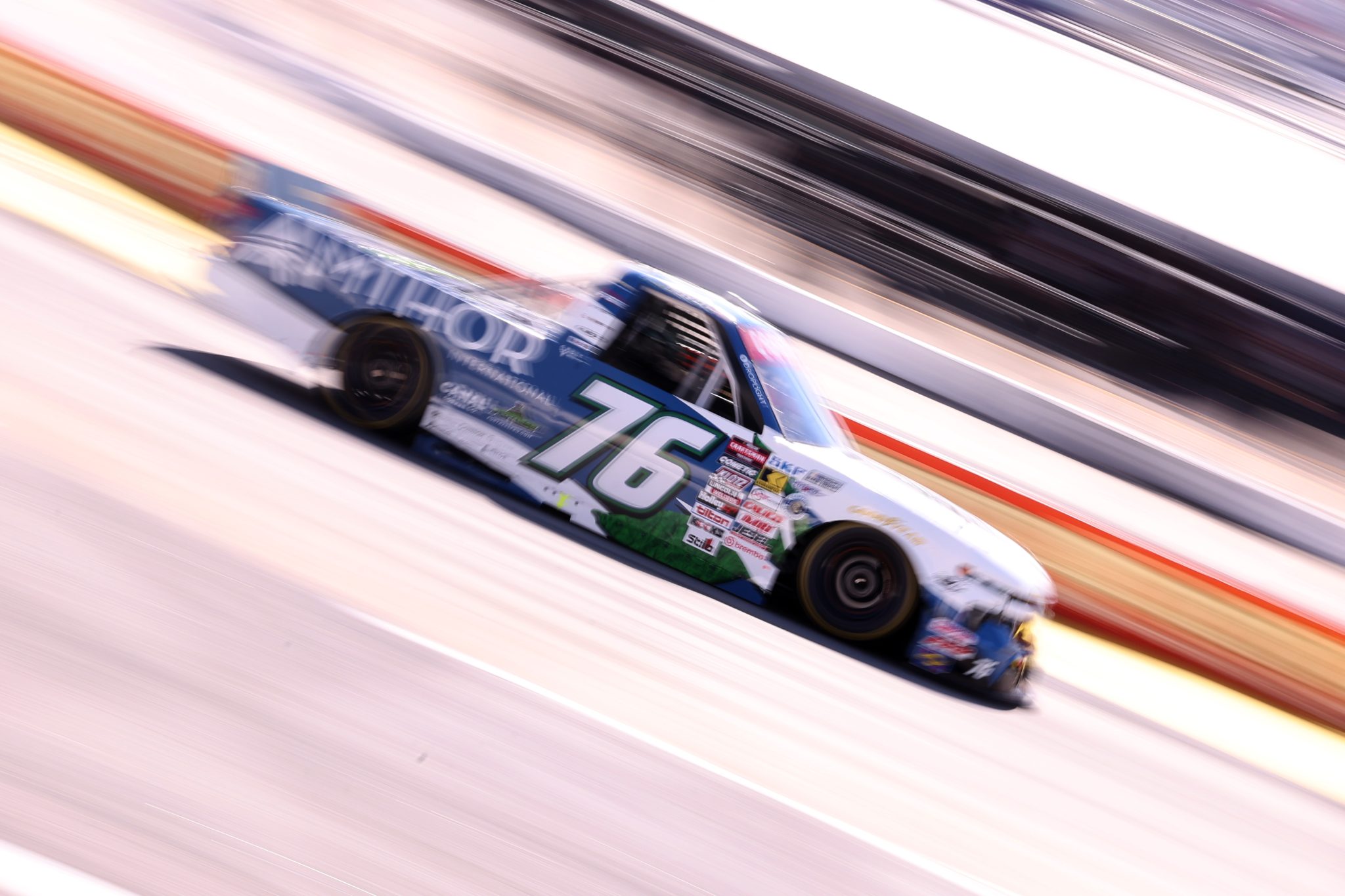 MARTINSVILLE, VIRGINIA - OCTOBER 30: Spencer Boyd, driver of the #76 iLex Funding Group/Amthor Chevrolet, practices for the NASCAR Craftsman Truck Series Black's Tire 200 presented by Down East Heating & Air Conditioning at Martinsville Speedway on October 30, 2026 in Martinsville, Virginia. (Photo by David Jensen/Getty Images) | Getty Images