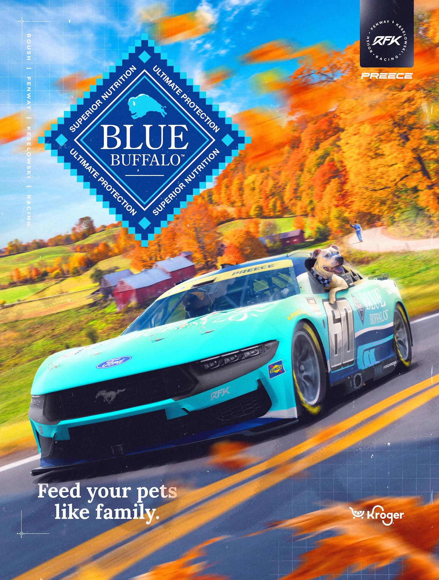 2026 Charlotte2 60 Preece Blue Buffalo