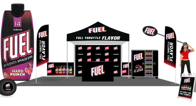 Visit FUEL by Franzia becomes official wine-based RTD partner of NASCAR page