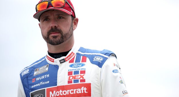 DAYTONA BEACH, FLORIDA - FEBRUARY 11: Josh Berry, driver of the #21 Motorcraft/Quick Lane Ford, walks the grid during practice for the NASCAR Cup Series Daytona 500 at Daytona International Speedway on February 11, 2026 in Daytona Beach, Florida. (Photo by James Gilbert/Getty Images) | Getty Images