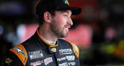 DAYTONA BEACH, FLORIDA - FEBRUARY 11: Chase Briscoe, driver of the #19 Bass Pro Shops Toyota, looks on during practice for the NASCAR Cup Series Daytona 500 at Daytona International Speedway on February 11, 2026 in Daytona Beach, Florida. (Photo by James Gilbert/Getty Images) | Getty Images