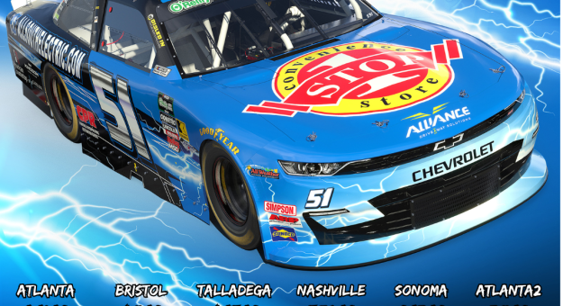 Visit One Stop Convenience Stores, All South Electric sponsoring Jeremy Clements in 10 races during 2026 season page