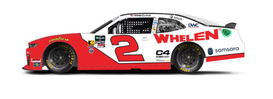 Jesse Love Daytona Scheme