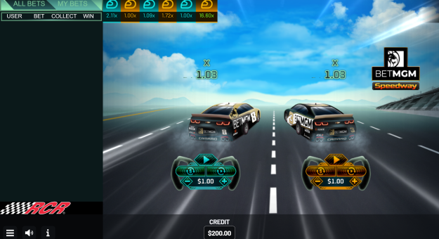 Visit BetMGM launches BetMGM Speedway game featuring Richard Childress Racing page