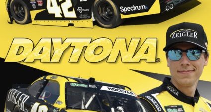 Zeigler Automotive Group will sponsor Carson Hocevar at Daytona. Image from Young's Motorsports.