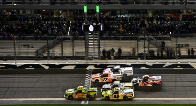 Visit Chandler Smith steals overtime win in NASCAR Craftsman Truck Series opener page