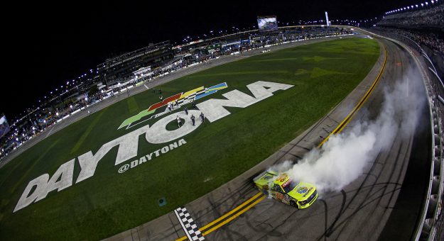 Visit Daytona post-race Truck Series inspection page
