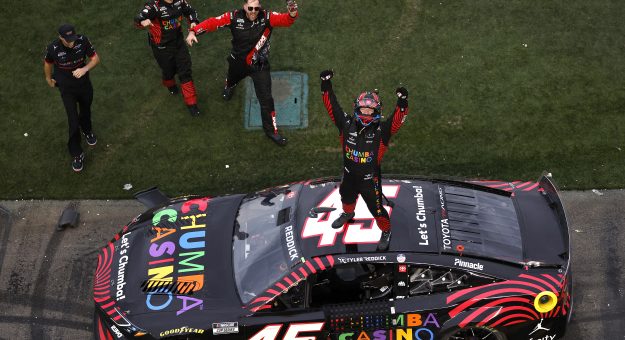 Visit Last-lap pass makes a DAYTONA 500 winner of Tyler Reddick page
