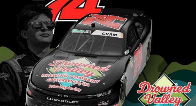 Visit Drowned Valley Brewing Company sponsoring Mike Harmon Racing at EchoPark Speedway page