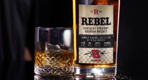 Visit Rebel Bourbon rolls out Rebel Kentucky Straight Bourbon Whiskey Single Barrel 2026 Selected By Kyle Busch page