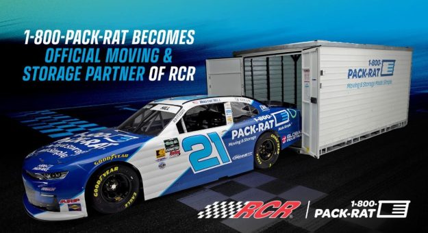 Visit 1-800-Pack-Rat partners with Richard Childress Racing, sponsoring Austin Hill, Jesse Love page