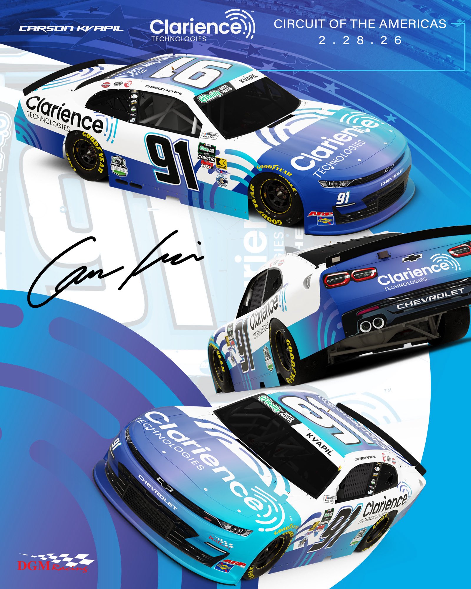Carson Kvapil Cota Scheme