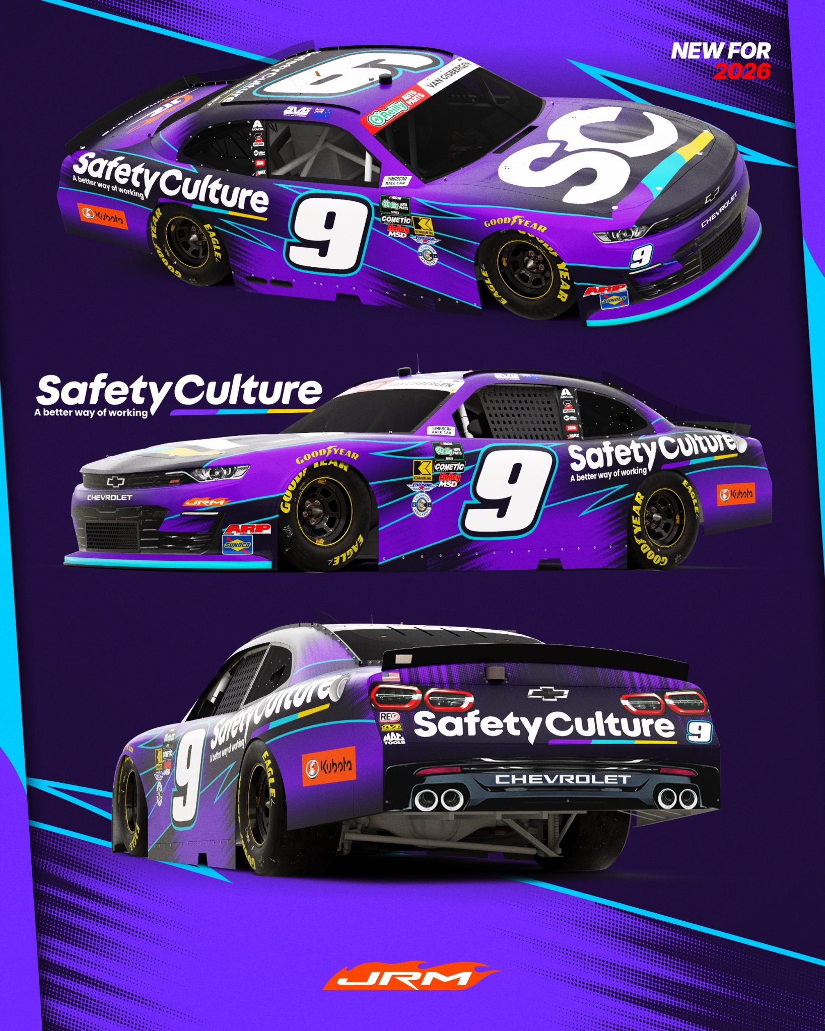 Shane Van Gisbergen Cota Scheme