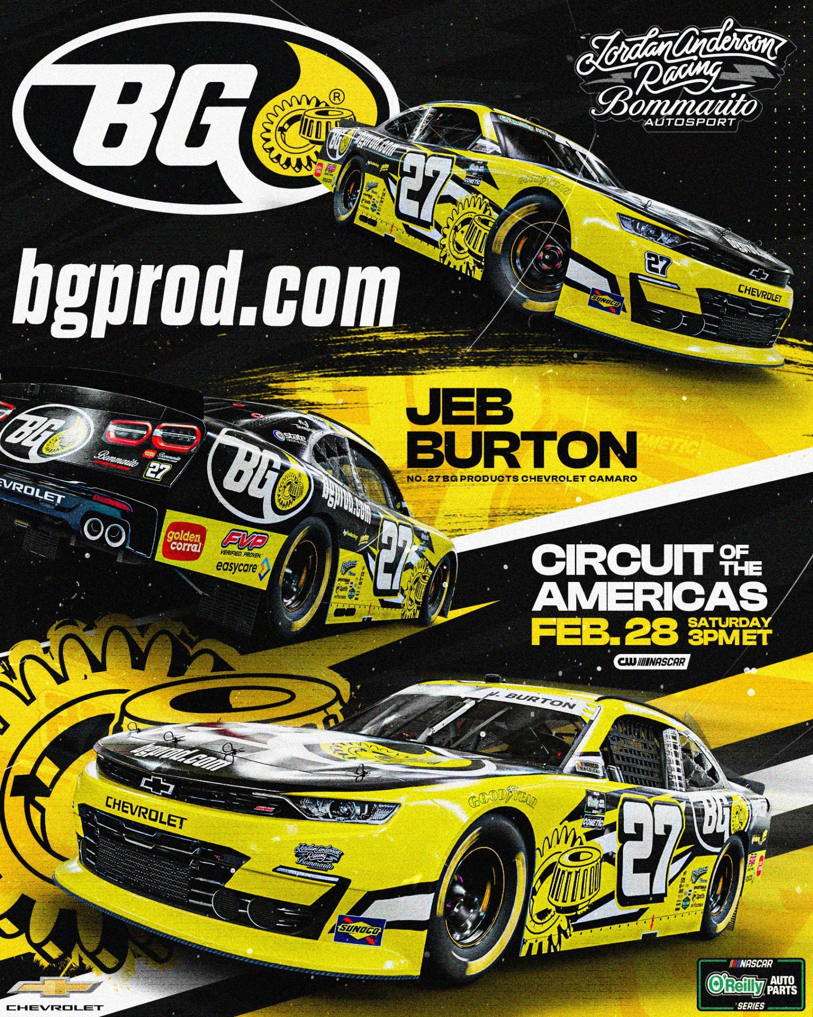 Jeb Burton Cota Scheme