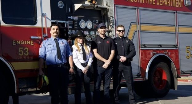 Visit Austin first responders lead dignitaries at DuraMAX Texas Grand Prix page