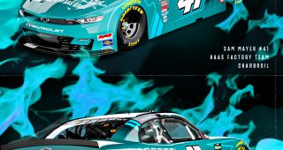 Char-Broil sponsoring Sam Mayer at COTA, Charlotte