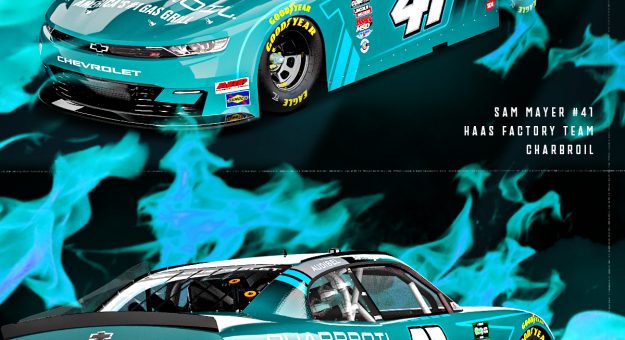 Visit Char-Broil sponsoring Sam Mayer at COTA, Charlotte page