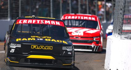 ST PETERSBURG, FLORIDA - FEBRUARY 28: Colin Braun, driver of the #25 RAM is Back RAM, drives during the NASCAR Craftsman Truck Series OnlyBulls Green Flag 150 at Grand Prix of St. Petersburg on February 28, 2026 in St Petersburg, Florida. (Photo by David Jensen/Getty Images) | Getty Images