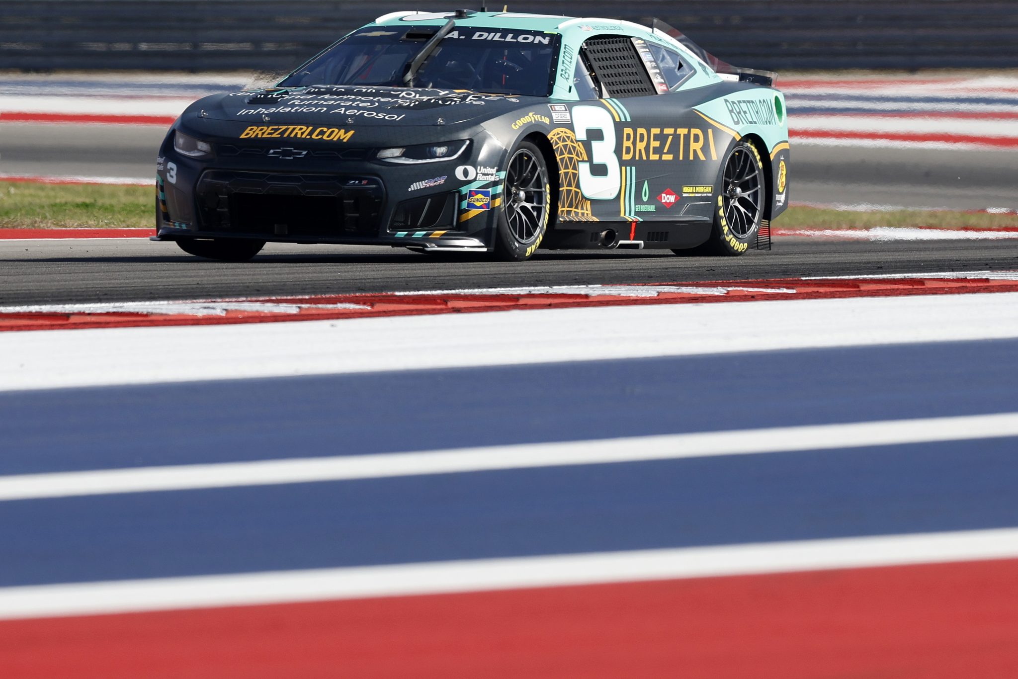 AUSTIN, TEXAS - FEBRUARY 28: Austin Dillon, driver of the #3 Breztri Chevrolet, drives during qualifying for the NASCAR Cup Series DuraMax Grand Prix Powered by RelaDyne at Circuit of The Americas on February 28, 2026 in Austin, Texas. (Photo by Logan Riely/Getty Images) | Getty Images