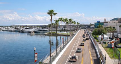 ST PETERSBURG, FLORIDA - FEBRUARY 28: A general view of racing during the NASCAR Craftsman Truck Series OnlyBulls Green Flag 150 at Grand Prix of St. Petersburg on February 28, 2026 in St Petersburg, Florida. (Photo by David Jensen/Getty Images) | Getty Images