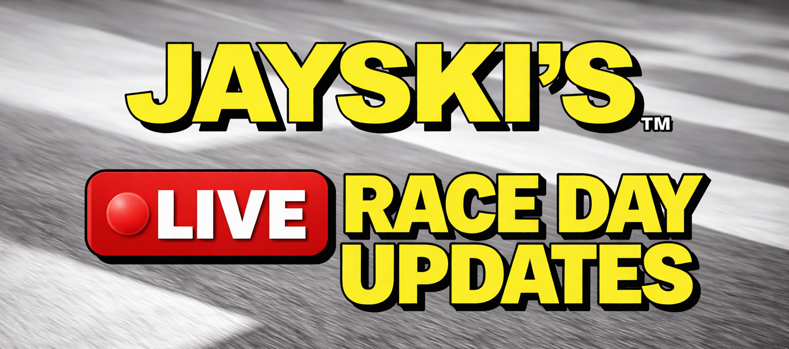 Jayski Race Day Updates