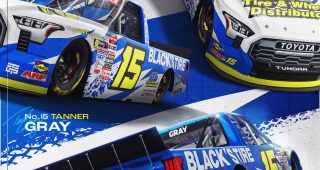 Tanner Gray, Black's Tire reunite for five races in 2026