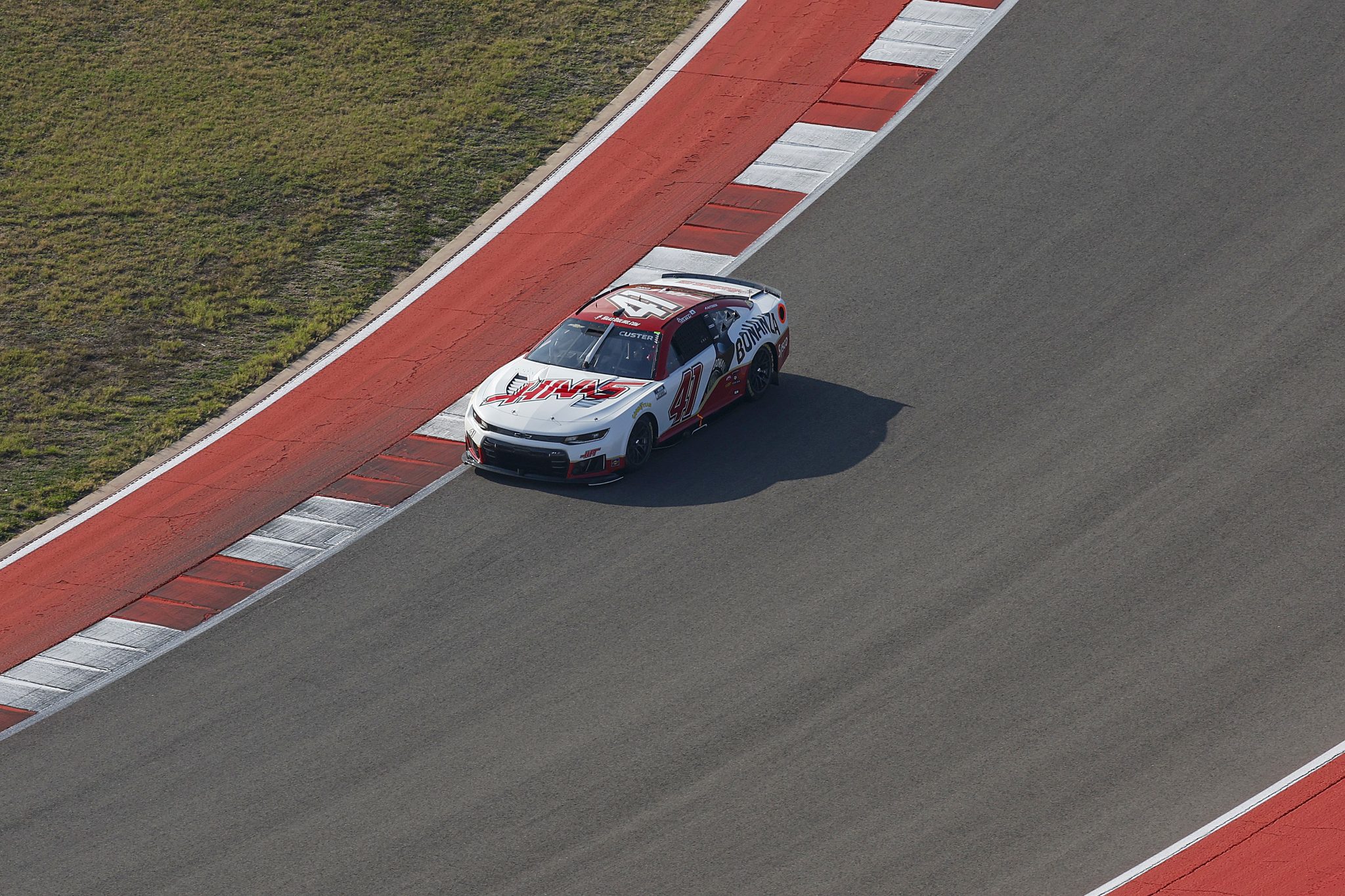 AUSTIN, TEXAS - FEBRUARY 28: Cole Custer, driver of the #41 Haas/Bonanza Chevrolet, drives during practice for the NASCAR Cup Series DuraMax Grand Prix Powered by RelaDyne at Circuit of The Americas on February 28, 2026 in Austin, Texas. (Photo by Logan Riely/Getty Images) | Getty Images