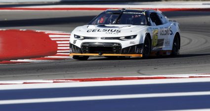 AUSTIN, TEXAS - MARCH 01: AJ Allmendinger, driver of the #16 Celsius Chevrolet, drives during the NASCAR Cup Series DuraMax Grand Prix Powered by RelaDyne at Circuit of The Americas on March 01, 2026 in Austin, Texas. (Photo by Logan Riely/Getty Images) | Getty Images