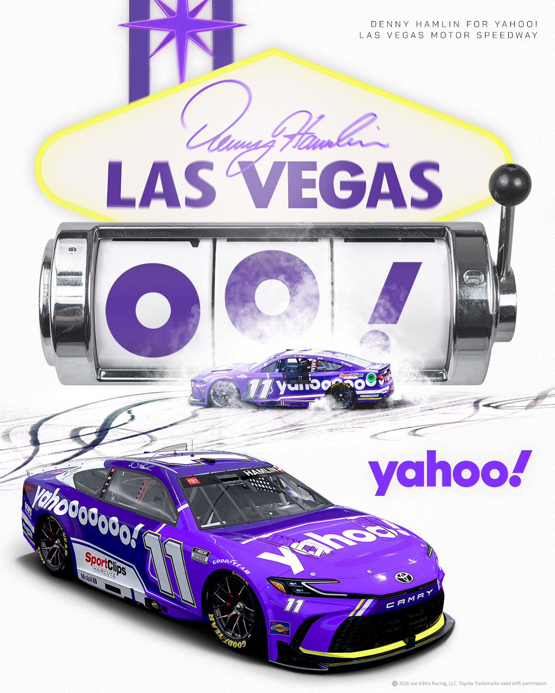 Denny Hamlin Las Vegas Scheme