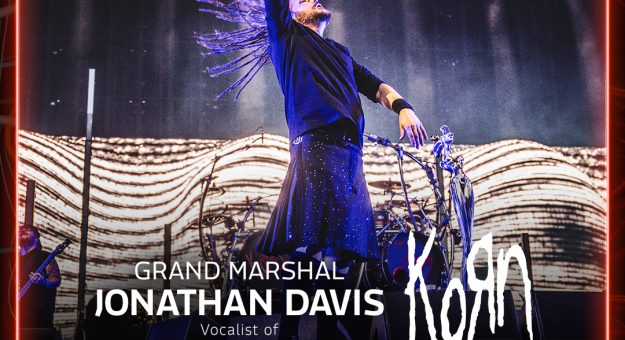 Visit Jonathan Davis, frontman of KORN, to serve as grand marshal for the Pennzoil 400 page