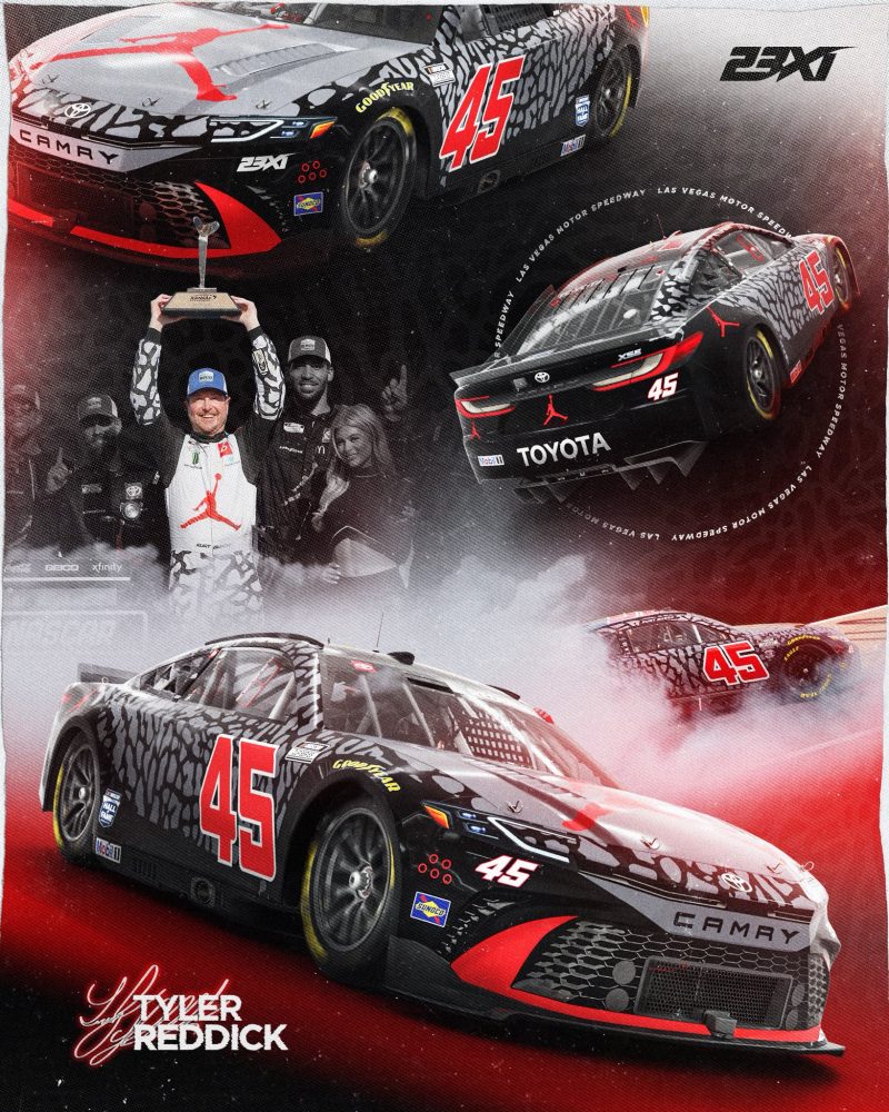 2026 23XI Racing Paint Schemes - Tyler Reddick | Jayski