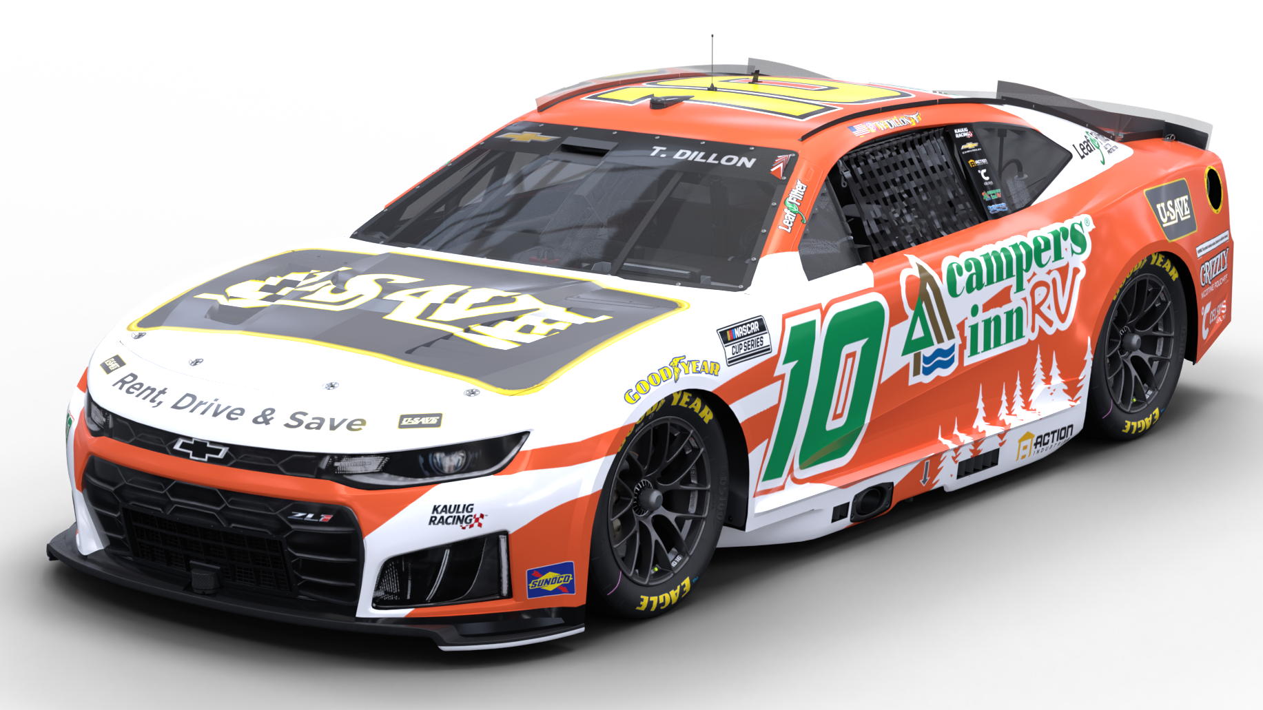 Ty Dillon Las Vegas Scheme