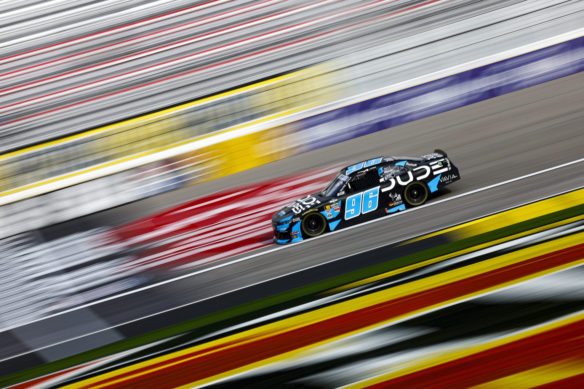 LAS VEGAS, NEVADA - MARCH 14: Anthony Alfredo, driver of the #96 Dude Wipes Chevrolet, drives during practice for the NASCAR O'Reilly Auto Parts Series The LiUNA! at Las Vegas Motor Speedway on March 14, 2026 in Las Vegas, Nevada. (Photo by Sean Gardner/Getty Images) | Getty Images