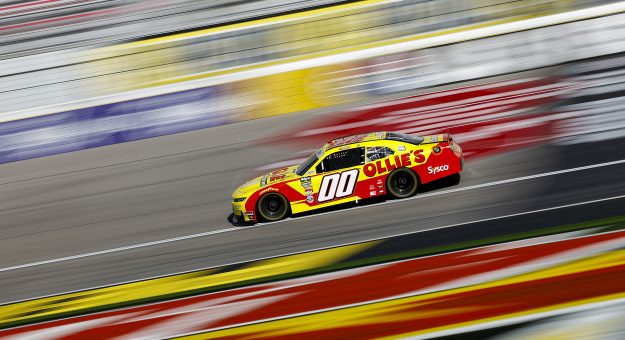 LAS VEGAS, NEVADA - MARCH 14: Sheldon Creed, driver of the #00 Ollie's Chevrolet, drives during practice for the NASCAR O'Reilly Auto Parts Series The LiUNA!  at Las Vegas Motor Speedway on March 14, 2026 in Las Vegas, Nevada. (Photo by Sean Gardner/Getty Images) | Getty Images