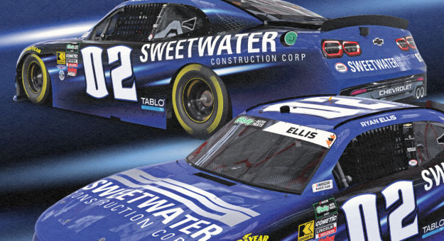 Visit Sweetwater Construction sponsoring Ryan Ellis in four O’Reilly races during 2026 season page