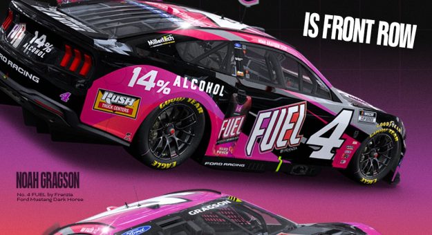 Visit Front Row Motorsports and FUEL by Franzia partner for national campaign page